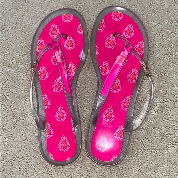 Vineyard vines jelly flip flops - Picture 2 of 3